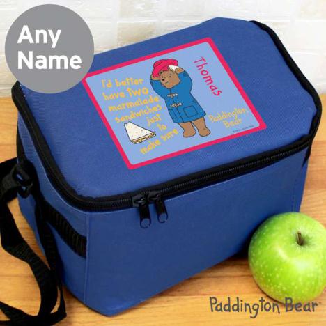 Personalised Paddington Bear Lunch Bag Extra Image 1